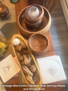 Vintage-Mid-Century-Modern-Teak-Serving-Bowls-and-Dough-Bowl