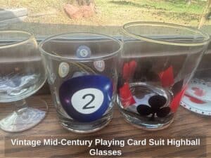 Vintage-Mid-Century-Playing-Card-Suit-Highball-Glasses-second-image