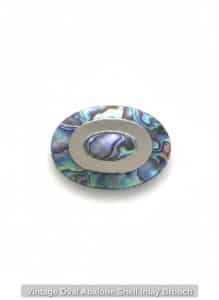 Vintage-Oval-Abalone-Shell-Inlay-Brooch