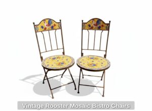 Vintage-Rooster-Mosaic-Bistro-Chairs-second-image