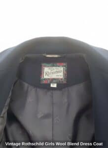 Vintage-Rothschild-Girls-Wool-Blend-Dress-Coat