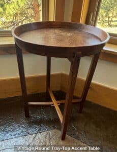 Vintage-Round-Tray-Top-Accent-Table