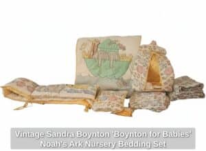 Vintage-Sandra-Boynton-Boynton-for-Babies-Noahs-Ark-Nursery-Bedding-Set