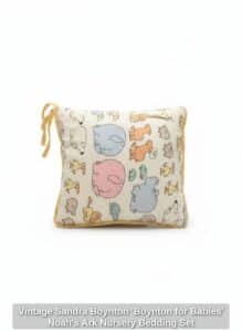 Vintage-Sandra-Boynton-Boynton-for-Babies-Noahs-Ark-Nursery-Bedding-Set-fourth-image