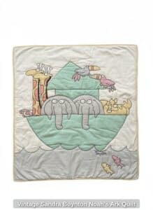 Vintage-Sandra-Boynton-Noahs-Ark-Quilt