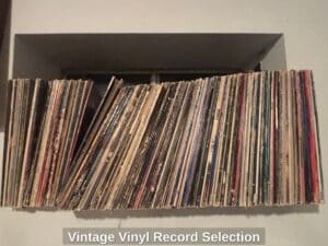 Vintage-Vinyl-Record-Selection