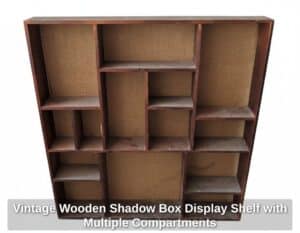 Vintage-Wooden-Shadow-Box-Display-Shelf-with-Multiple-Compartments