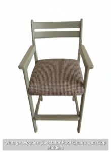 Vintage-Wooden-Spectator-Pool-Chairs-with-Cup-Holders-second-image
