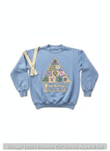 Vintage-s-Brownie-Girl-Scouts-Apparel-Set