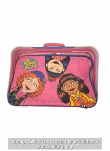 Vintage-s-The-Puzzle-Place-Childrens-Suitcase-or-Luggage