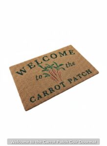 Welcome-to-the-Carrot-Patch-Coir-Doormat