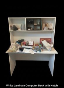 White-Laminate-Computer-Desk-with-Hutch-third-image