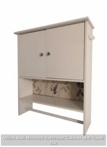 White-Wall-Mounted-Bathroom-Cabinet-with-Towel-Bar