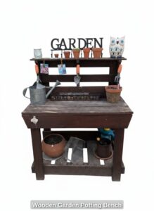 Wooden-Garden-Potting-Bench