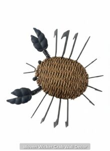 Woven-Wicker-Crab-Wall-Decor