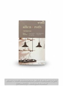 allen-roth-Hainsbrook-Mini-Pendant-Light-Antique-Pewter