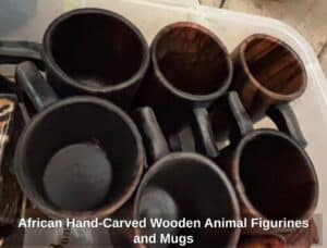 African-Hand-Carved-Wooden-Animal-Figurines-and-Mugs-third-image