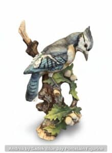 Andrea-by-Sadek-Blue-Jay-Porcelain-Figurine
