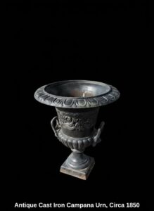 Antique-Cast-Iron-Campana-Urn-Circa
