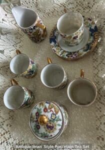Antique-Imari-Style-Porcelain-Tea-Set