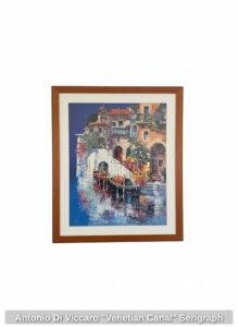 Antonio-Di-Viccaro-Venetian-Canal-Serigraph