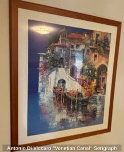 Antonio-Di-Viccaro-Venetian-Canal-Serigraph-second-image