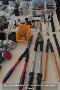 Assorted-Garden-Tool-Lot-with-Corona-Hedge-Shears