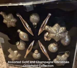 Assorted-Gold-and-Champagne-Christmas-Ornament-Collection-second-image