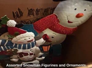Assorted-Snowman-Figurines-and-Ornaments
