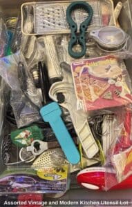 Assorted-Vintage-and-Modern-Kitchen-Utensil-Lot-second-image
