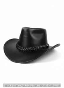 Black-Leather-Cowboy-Hat-with-Braided-Band