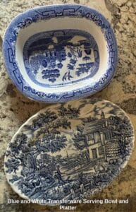 Blue-and-White-Transferware-Serving-Bowl-and-Platter