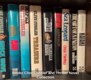 Books-Clive-Cussler-and-Thriller-Novel-Collection