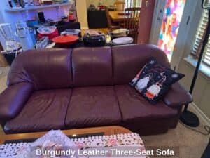 Burgundy-Leather-Three-Seat-Sofa