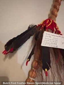 Butch-Find-Feather-Raven-Spirit-Medicine-Spear-fourth-image