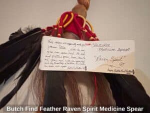 Butch-Find-Feather-Raven-Spirit-Medicine-Spear-second-image