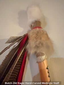 Butch-Old-Eagle-Hand-Carved-Medicine-Staff-second-image
