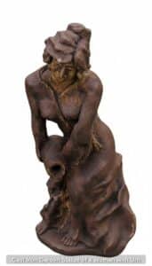 Cast-Iron-Garden-Statue-of-a-Woman-with-Urn-second-image