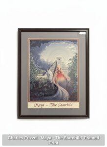 Charles-Frizzell-Maya-The-Starchild-Framed-Print