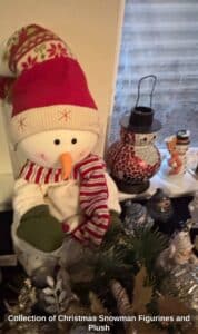 Collection-of-Christmas-Snowman-Figurines-and-Plush-second-image