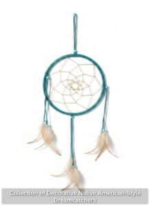 Collection-of-Decorative-Native-American-Style-Dreamcatchers-third-image