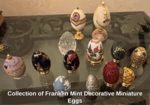 Collection-of-Franklin-Mint-Decorative-Miniature-Eggs
