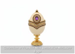 Collection-of-Franklin-Mint-Decorative-Miniature-Eggs-second-image