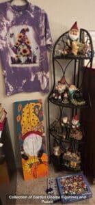 Collection-of-Garden-Gnome-Figurines-and-Puzzle