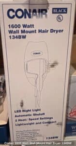 Conair-Watt-Wall-Mount-Hair-Dryer-BW-second-image