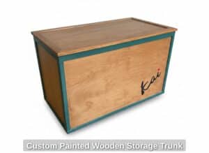 Custom-Painted-Wooden-Storage-Trunk