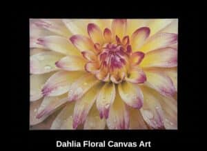 Dahlia-Floral-Canvas-Art