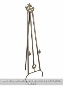 Decorative-Wrought-Iron-Floor-Easels-with-Ornate-Details-fourth-image