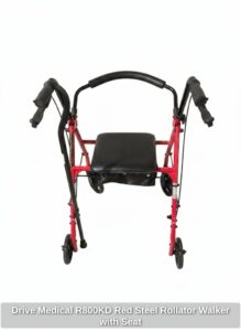 Drive-Medical-RKD-Red-Steel-Rollator-Walker-with-Seat