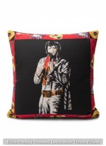 Elvis-Presley-Themed-Decorative-Throw-Pillow